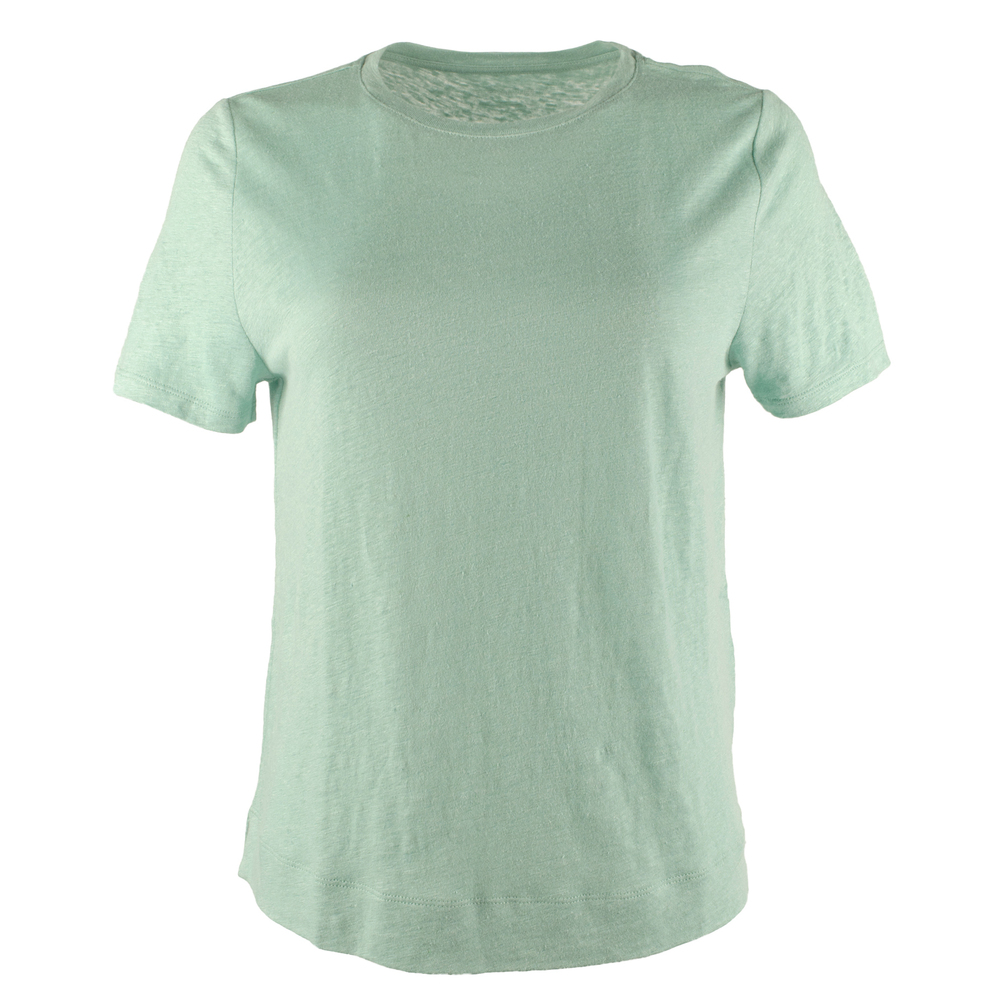 NWT Eileen Fisher Women's Organic Linen Jersey T-Shirt-C-Medium $108